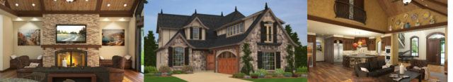 Mark Stewart Home Design Lions Gate House Plan #M-3216-B