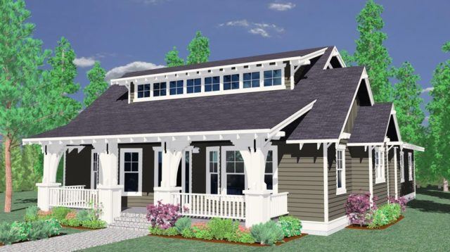 Laursen Cottage Craftsman House Plans