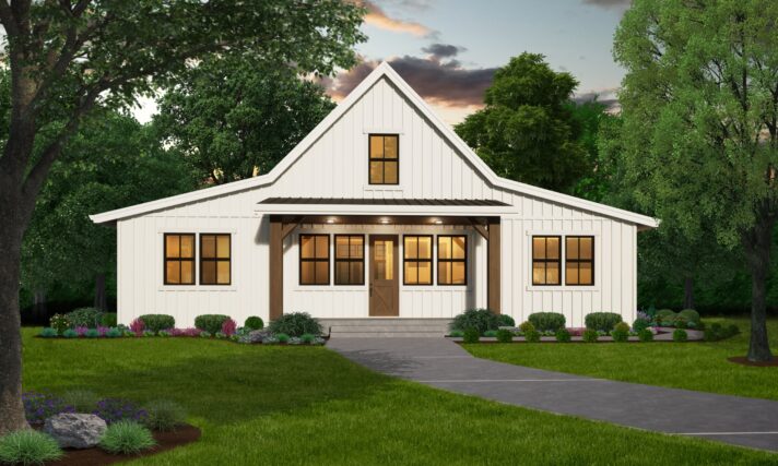 HEARTH AND HOME AFFORDABLE BARNDO HOUSE PLAN - MB-2073